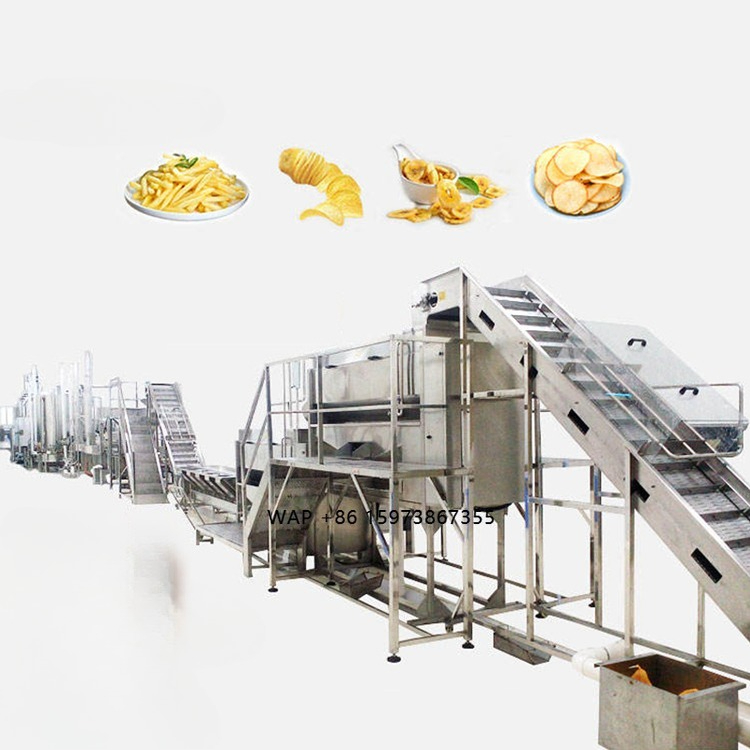 Food Snacks Chips - 스낵 식품 전자동 감자칩 생산 라인