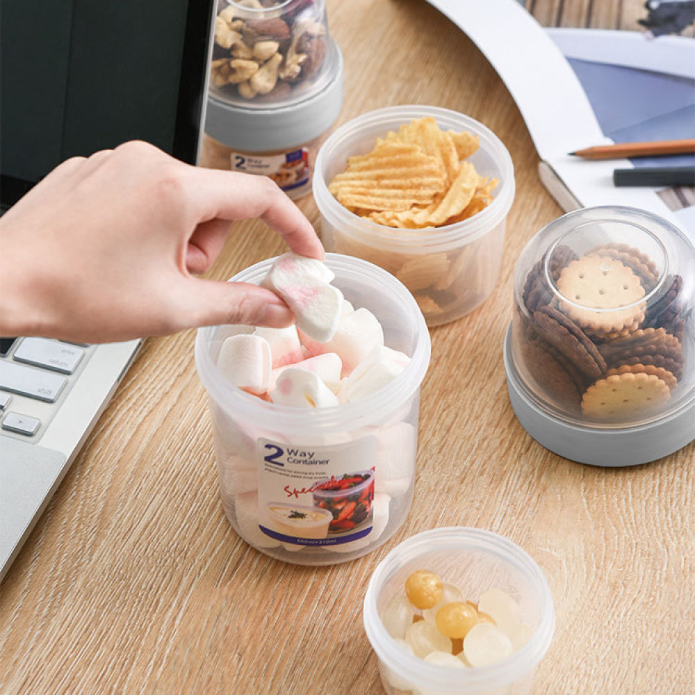 이중층 밀폐 식품 상자 아기 보충식품, 요구르트, 샐러 - Baby Food Snacks Yogurt 리뷰 및 가격