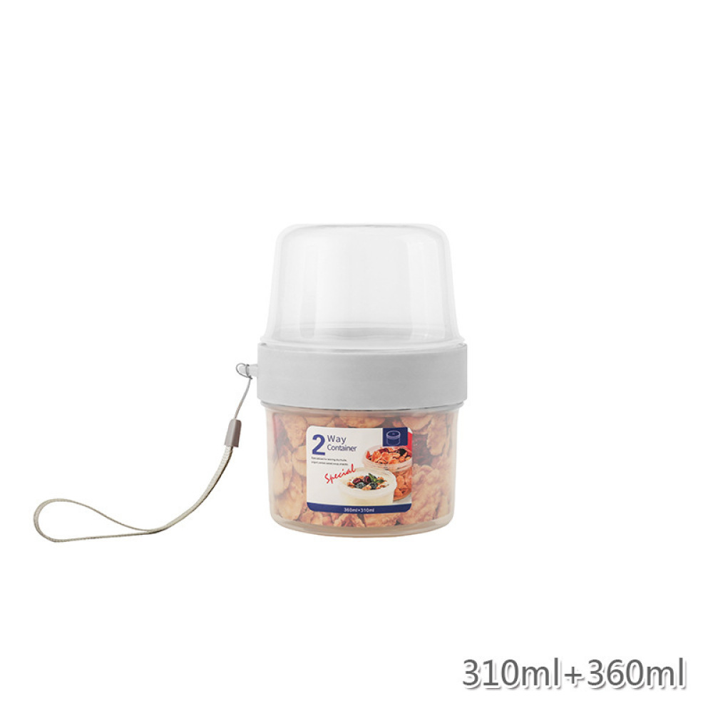 이중층 밀폐 식품 상자 아기 보충식품, 요구르트, 샐러 - Baby Food Snacks Yogurt 리뷰 및 가격