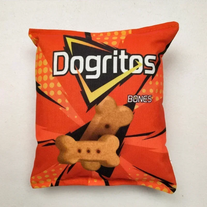 감자 칩 가방 재미 있은 개 장난감 작은 중형 개를위한 - Food Snacks Chips 리뷰 및 가격