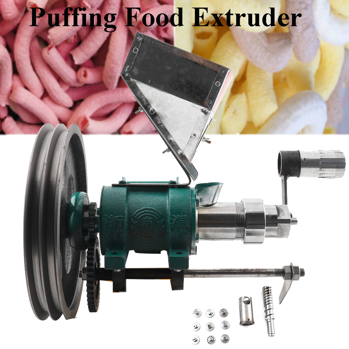 25 키로그램/시간 스낵 압출기 옥수수 쌀 식품 압출  - Food Processor Snacks 리뷰 및 가격