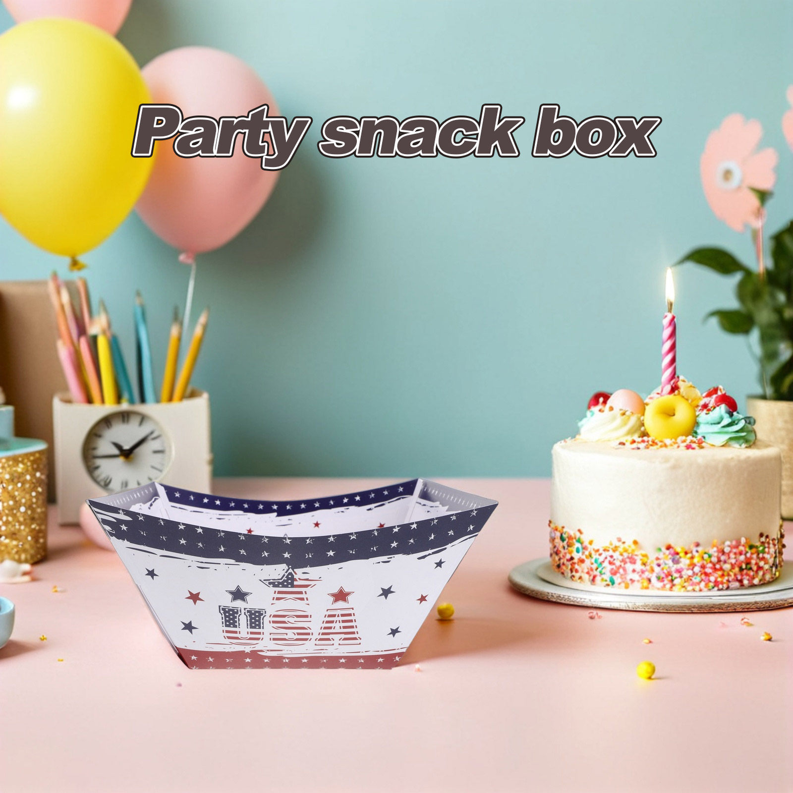 12Pcs 독립 기념일 파티 스낵 상자 미니 팝콘 용기 - Food And Snacks For Picnic 리뷰 및 가격