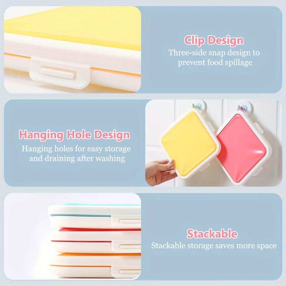 실리콘 샌드위치 보관 상자 샌드위치 용기 열에 강한 과 - Food And Snacks For Picnic 리뷰 및 가격