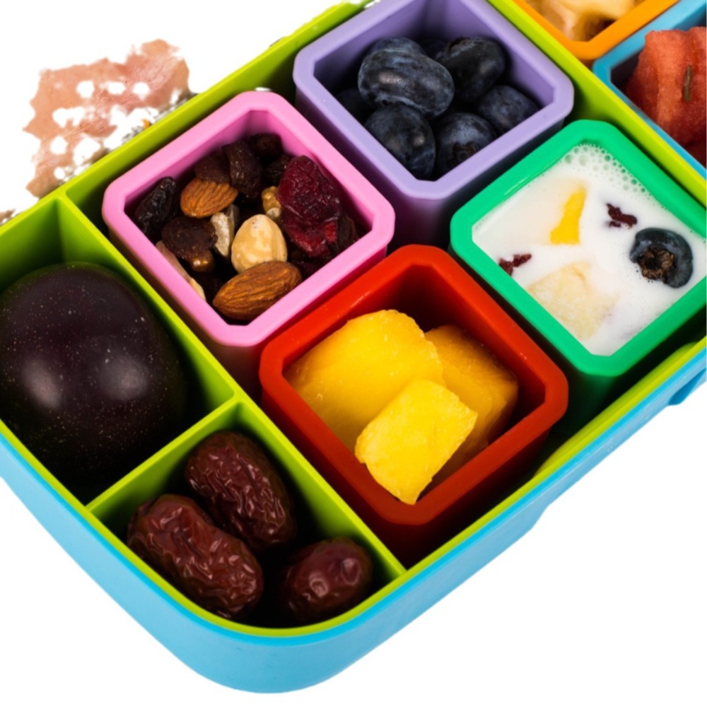 1/3pcs 실용적인 실리콘 식품 배포 상자 레드/핑크 - Food And Snacks For Picnic 리뷰 및 가격