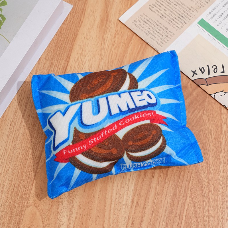 반려견 장난감 창의적인 간식 패키지 플러시 삑삑이 장난 - Food Snacks Chips 리뷰 및 가격